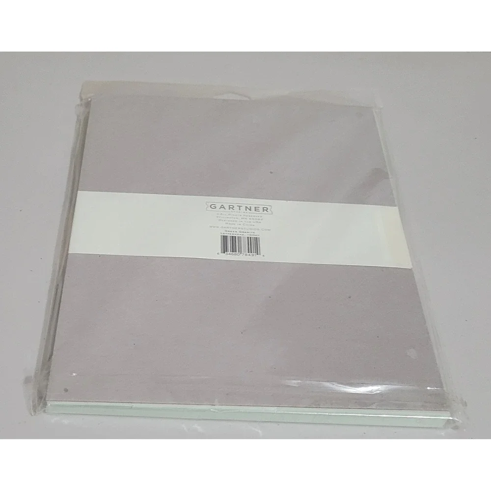 Gartner Studios Letterhead 100ct 8.5x11 Green Granite Paper New Sealed Speckled